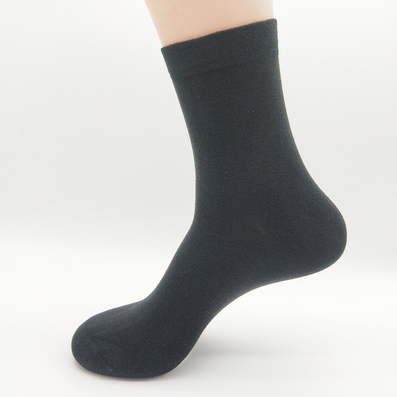 Men's Breathable Sweat-absorbing And Deodorant Mid-calf Socks