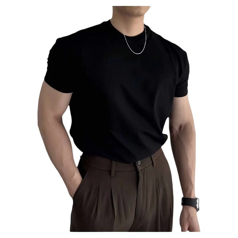Sports Fitness Clothes Closed Short-sleeved