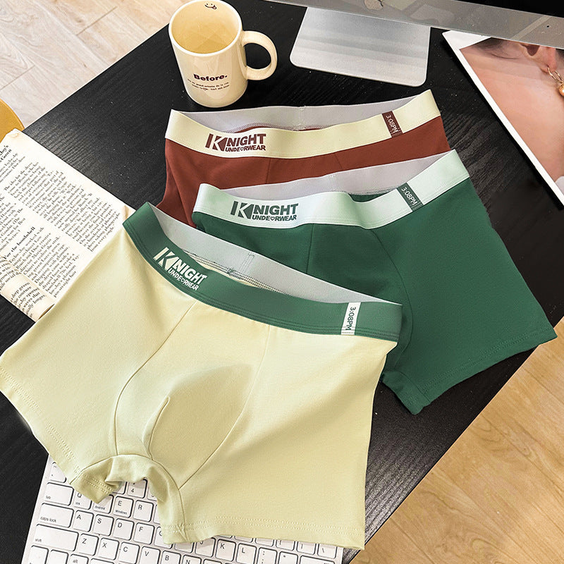 Underwear Cotton Antibacterial Breathable Boxers
