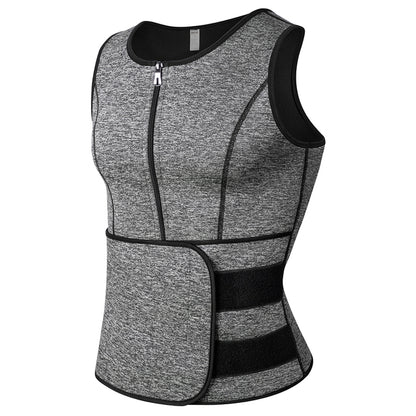 Men's Sauna Sweat Vest – in use | Aura Heaven