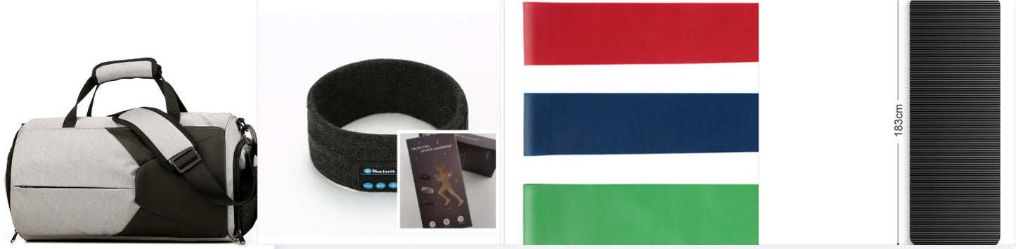 Wireless Bluetooth-compatible Headband Outdoor Fitness Yoga Headband Aura Heaven