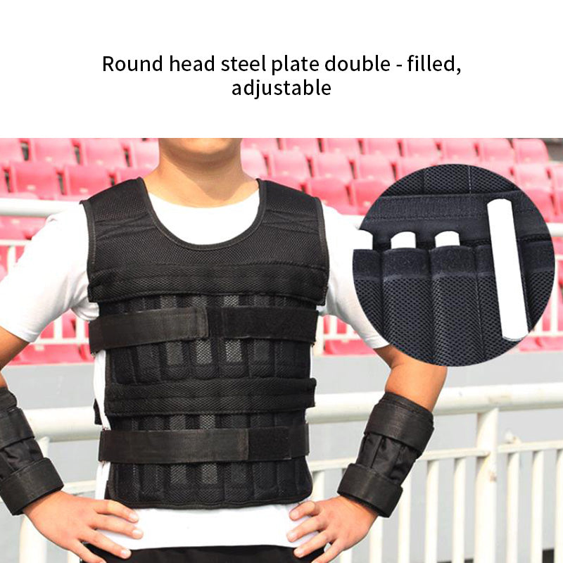 Running Weight Vest – side view | Aura Heaven