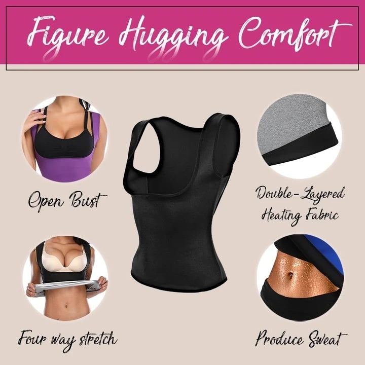 Abdomen Fat Burning Vest – feature detail | Aura Heaven