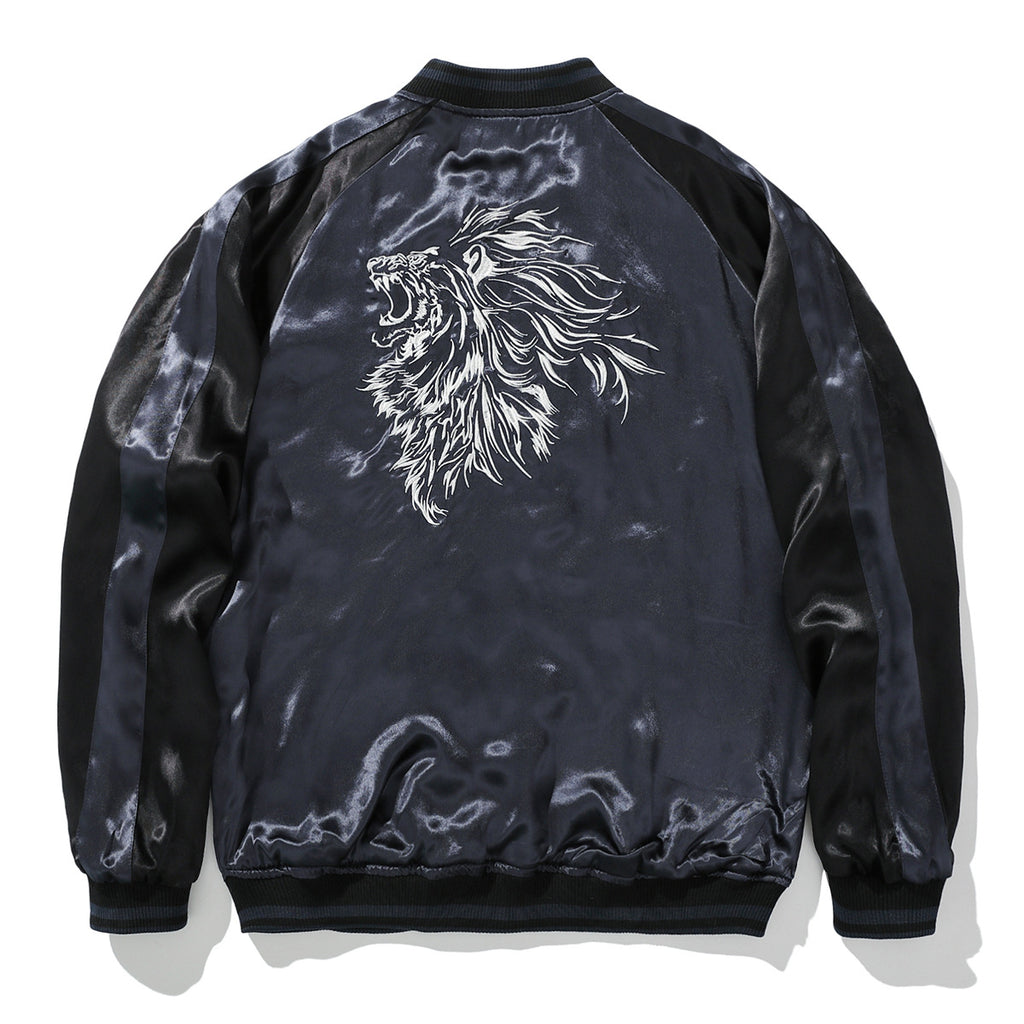 Loose Fit Polyester Embroidered Chinese Style Jacket