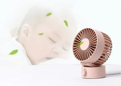 Silent two-leaf fan desktop mini usb fan Aura Heaven
