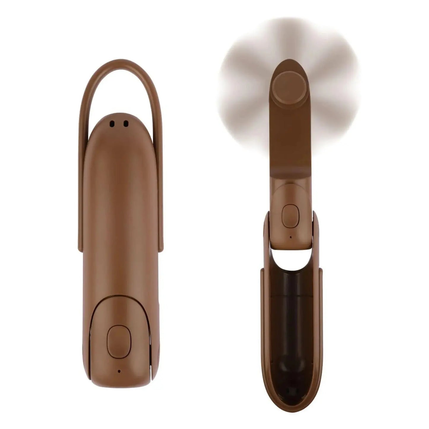 Mini Fan Handheld, 3 Speeds Handheld Fan, 3 in 1 Portable USB Fan with Flashlight Power Aura Heaven
