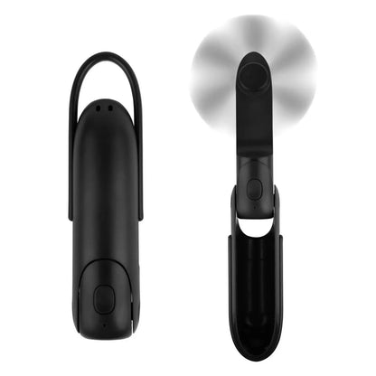 Mini Fan Handheld, 3 Speeds Handheld Fan, 3 in 1 Portable USB Fan with Flashlight Power Aura Heaven