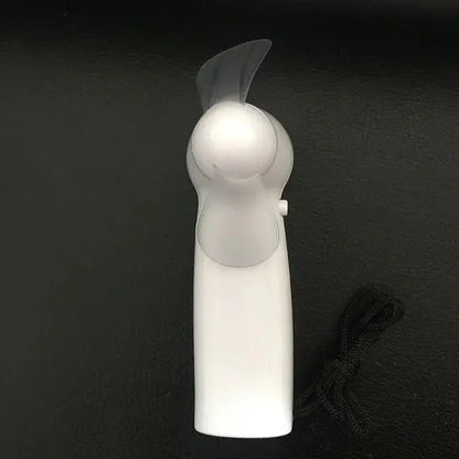 Mini Night Light Handheld Fan Electric Fan  Portable Desktop Battery Mini Customizabl Gift To Give Guests Led Rainbow Lights Fan Aura Heaven