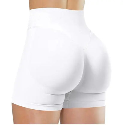 Summer High Waisted Yoga Shorts Running Fitness Aura Heaven