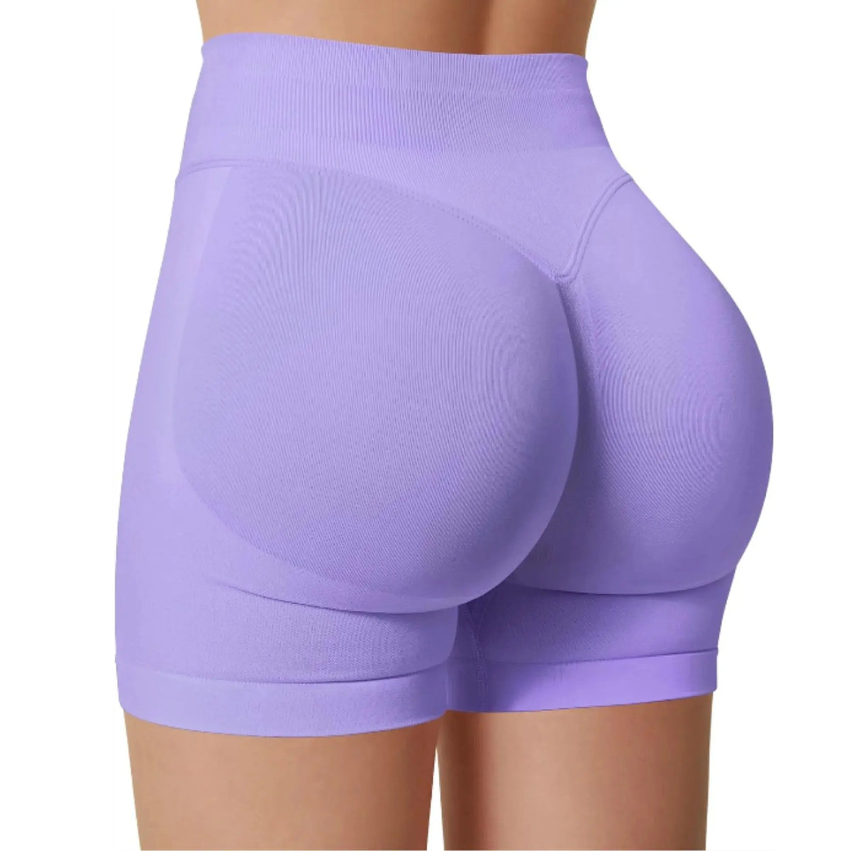 Summer High Waisted Yoga Shorts Running Fitness Aura Heaven