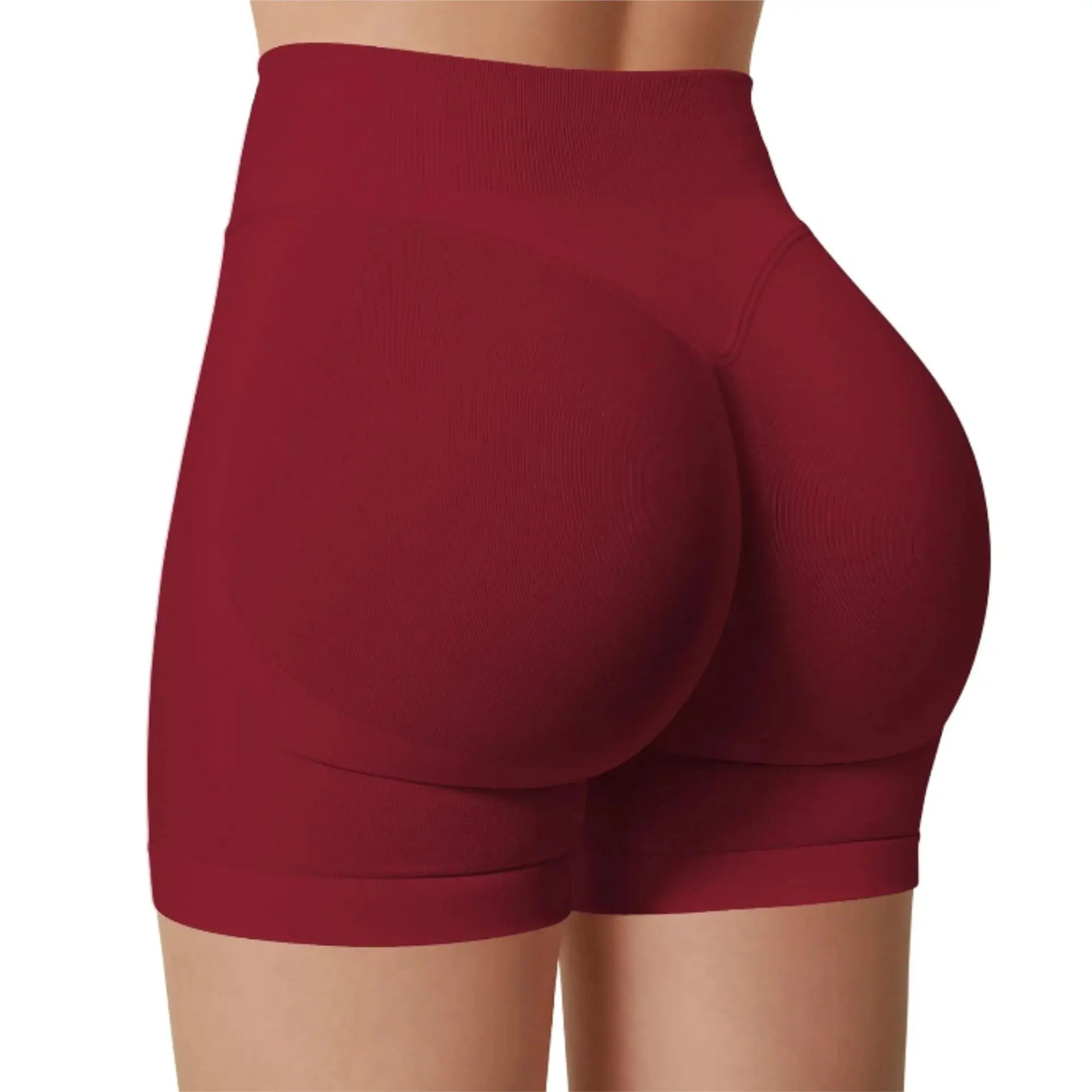 Summer High Waisted Yoga Shorts Running Fitness Aura Heaven