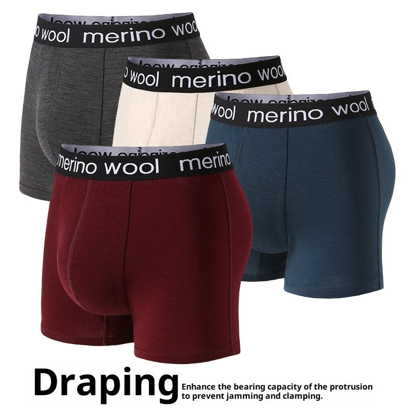 Sports Large Size Boxer Men's Underwear Olive Hecuba