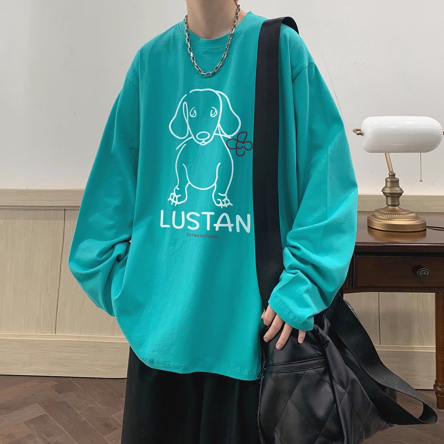 Printed Long Sleeve T-shirt