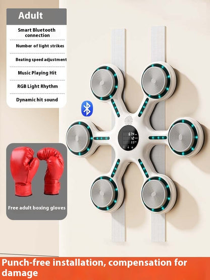 Smart Music Boxing Machine Wall Target Fitness Equipment Aura Heaven
