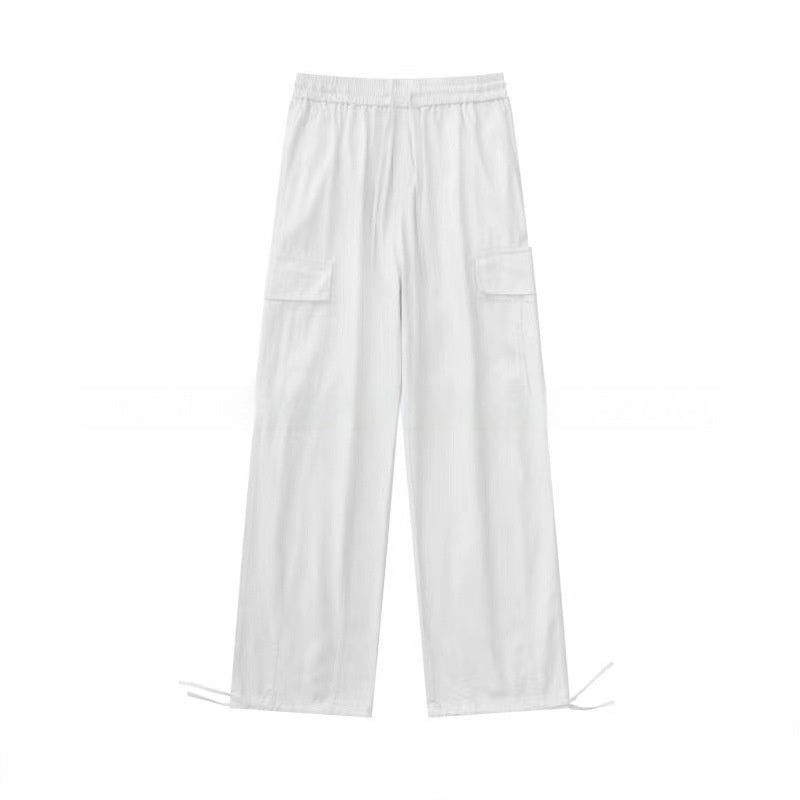 Loose Fitting Casual Straight Leg Cargo Pants