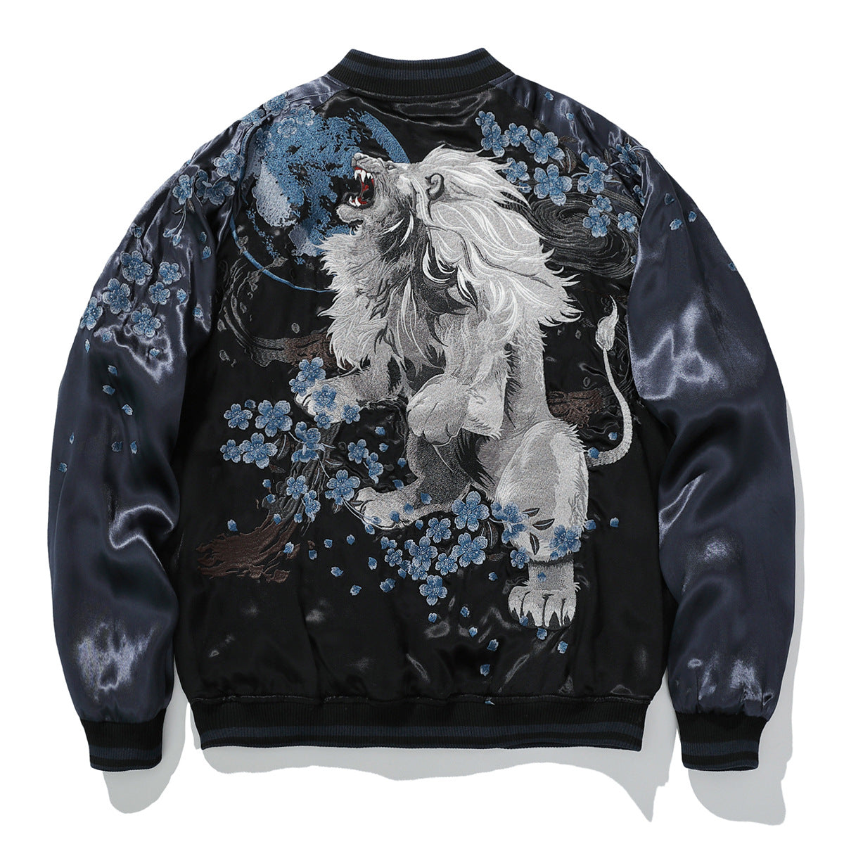 Loose Fit Polyester Embroidered Chinese Style Jacket