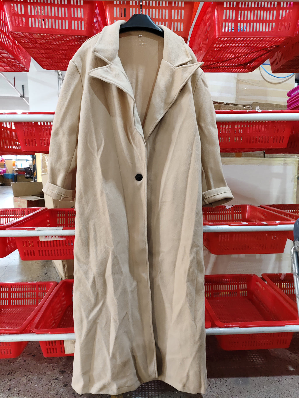 Warm Jacket Long-sleeved Lapel