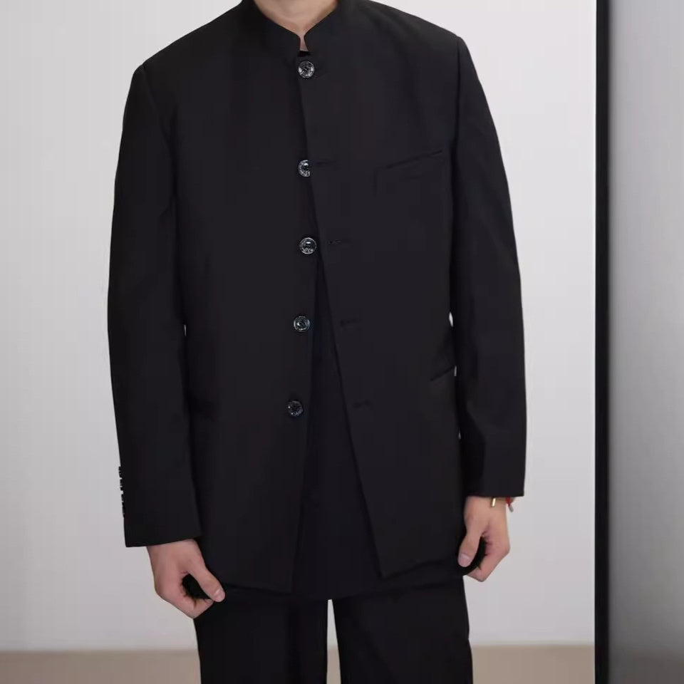 Korean-style Casual Suit Stylish Chinese-style Suit Jacket