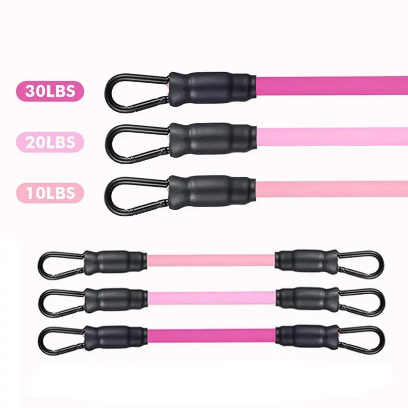 Ankle Strap Resistance Bands Hip Leg Strength Pull Rope Fitness Elastic Training Home Yoga Pilate Crossfit Workout Gym Equipment Aura Heaven