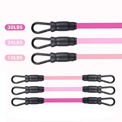 Ankle Strap Resistance Bands Hip Leg Strength Pull Rope Fitness Elastic Training Home Yoga Pilate Crossfit Workout Gym Equipment Aura Heaven