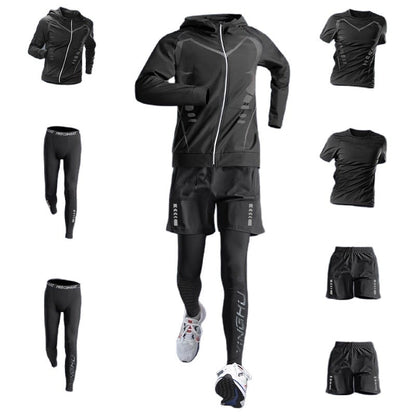 Running Gym Clothes Outdoor Quick-dry Clothes Tight Long Sleeve T-shirt Training Wear Aura Heaven