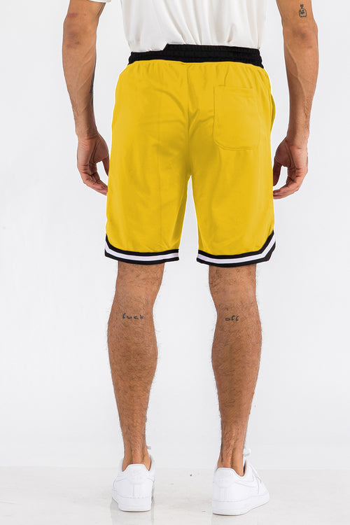 Men's Striped Basketball Active Jordan Shorts
