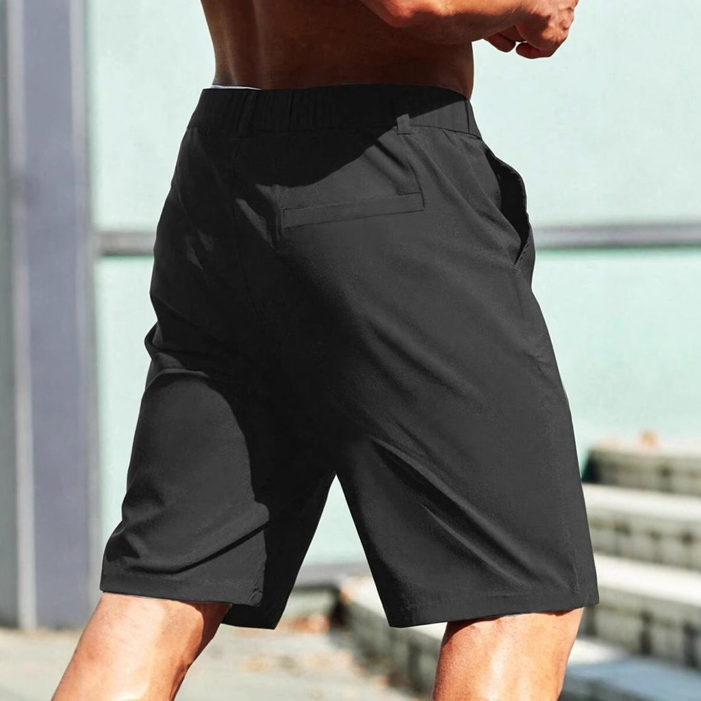 British Style Suit Work Casual Straight Shorts