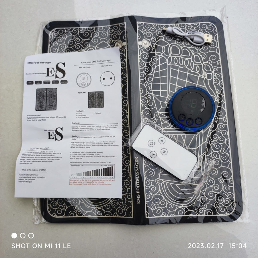 Pulse Micro-current Intelligent Remote Control Foot Massage Cushions Aura Heaven