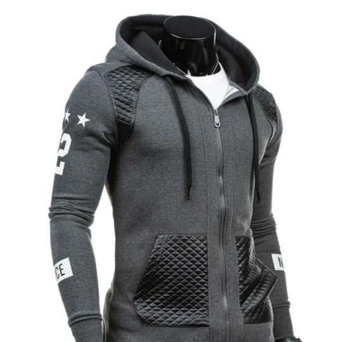 Men's Street Style Biker Hoodie